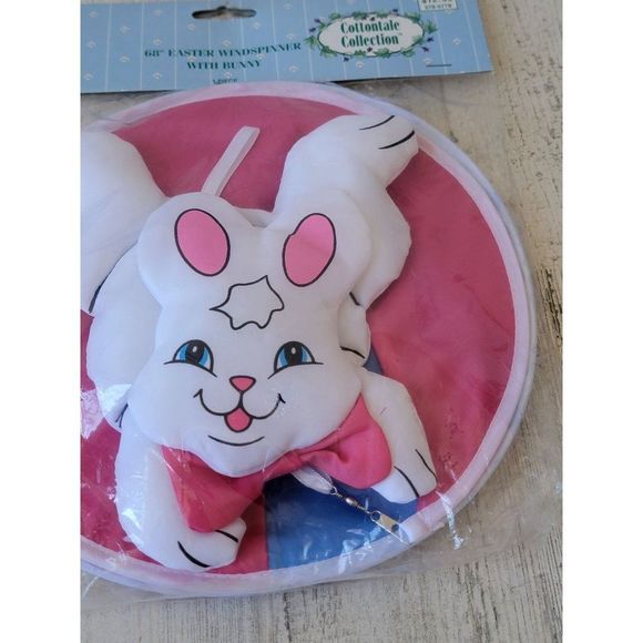 Easter Bunny wind spinner spring home decor accessory - Picture 4 of 6